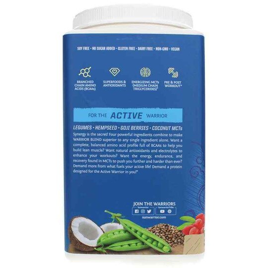 Warrior Blend Organic Protein, SUW